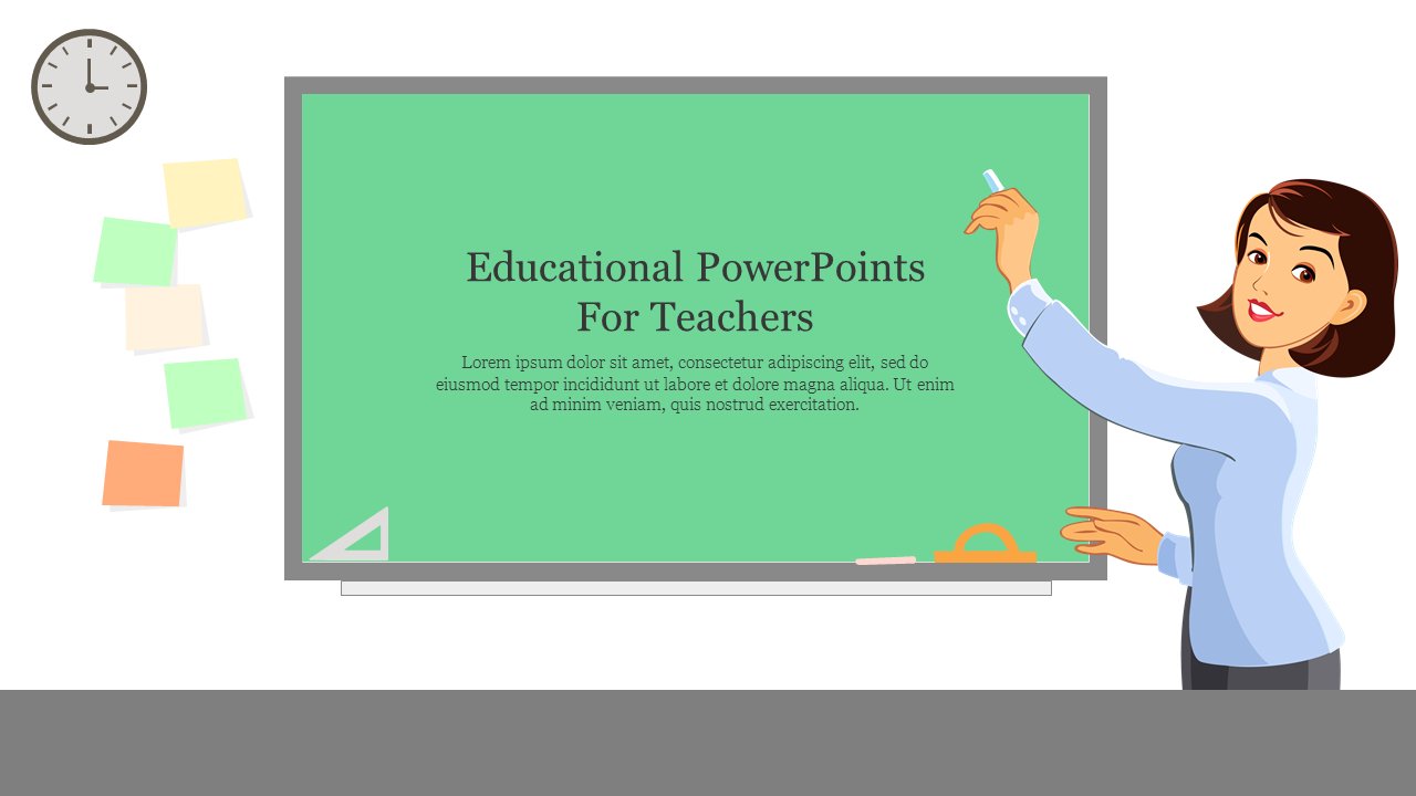 Best Educational PowerPoints For Teachers Slide
